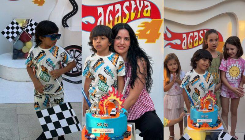 Natasa Stankovic hosts Agastya's 4th birthday; faces blacklash because of Hardik Pandya's absence [PHOTOS] ATG