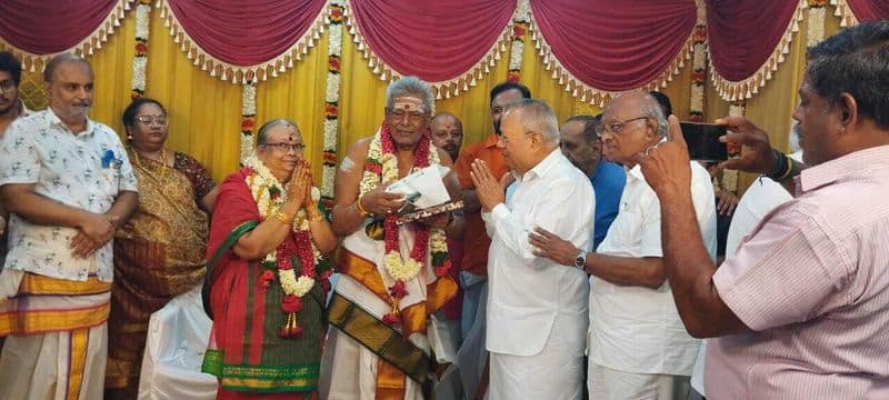 Actor Delhi Ganesh 80th birthday special sathabhishekam photos mma