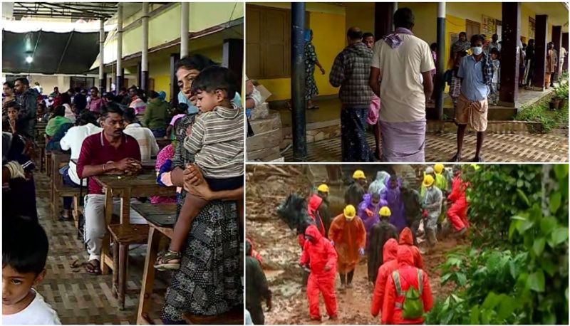 9328 people in 91 relief camps wayanad landslide 