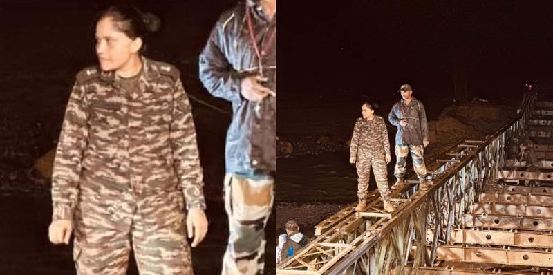 Wayanad landslides: Viral photo of Major Sita Shelke on Bailey bridge challenges gender stereotypes anr