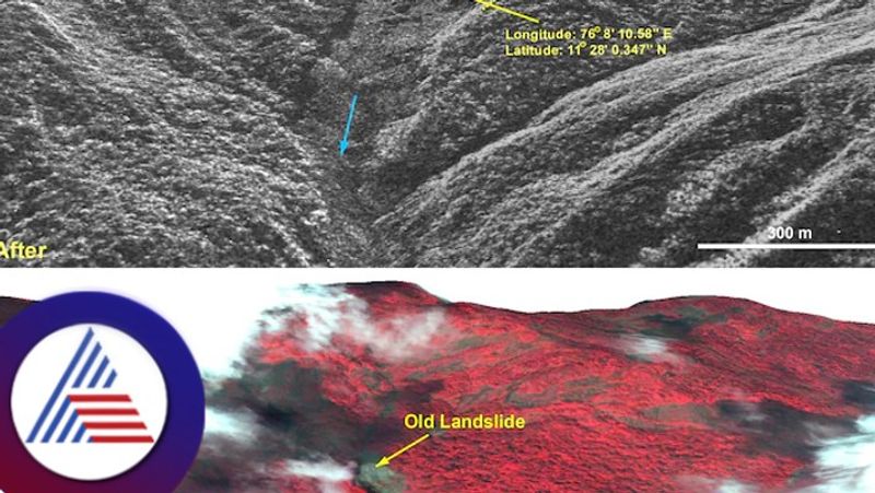 ISRO satellite images show devastation from landslides in Keralas wayanad rav