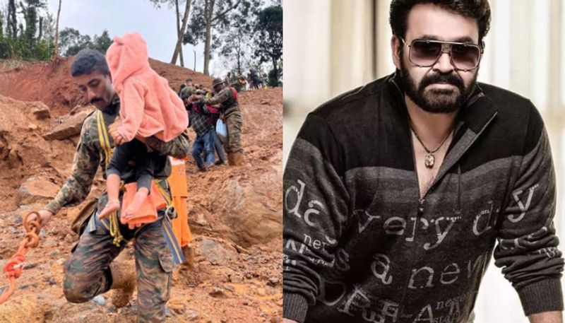 Mohanlal calls for unity as rescue ops continue in Wayanad, salutes workers involved dmn