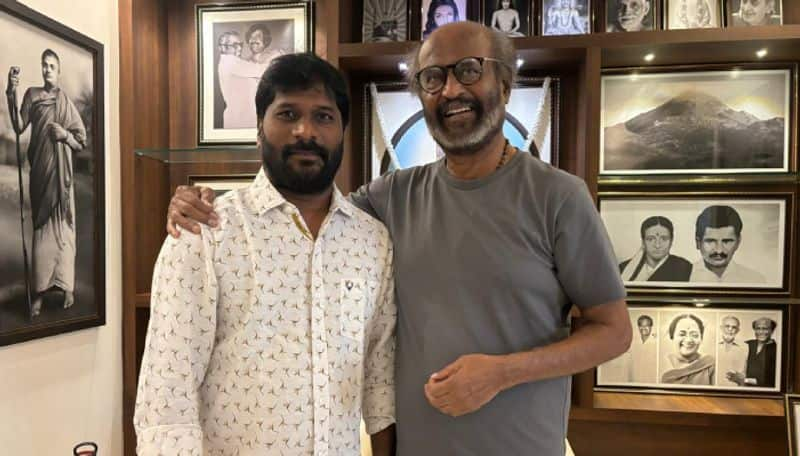 super star rajinikanth wished maharaja director nithilan in person ans