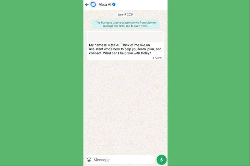 WhatsApp for Android reportedly testing voice messages feature in Meta AI