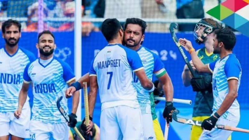 paris olympics indian hockey team victory australia