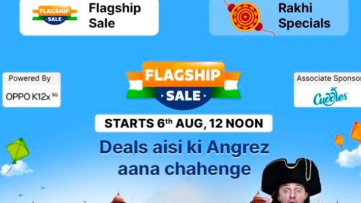 flagship-sale-starting-on-flipkart-from-6-august-get-great-offers on electronics home appliances mrq