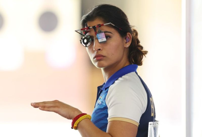 Indian Shooter two Bronze Medal holder Manu Bhaker finieshed 4th with 28 Points in womens 25m pistol Final Event at Paris Olympics rsk