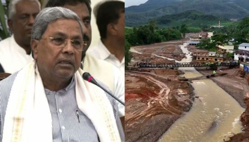 Karnataka to construct 100 houses for survivors of Wayanad landslide says CM Siddaramaiah vkp