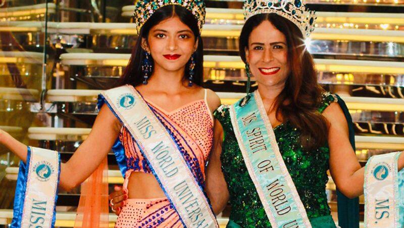 Miss World pageant held in America.. mother and daughter from Chennai won the title and made a record tvk