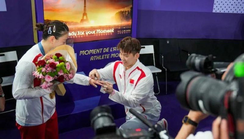 China shuttler Huang Yaqiong gets marriage proposal from teammate after Olympic Gold san