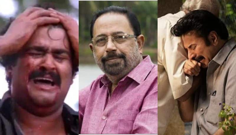 sibi malayil reveals who is best in crying scenes mohanlal or mammootty