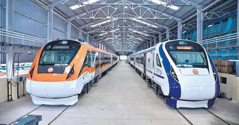 vande metro train operated trial basis between chennai beach and katpadi vel