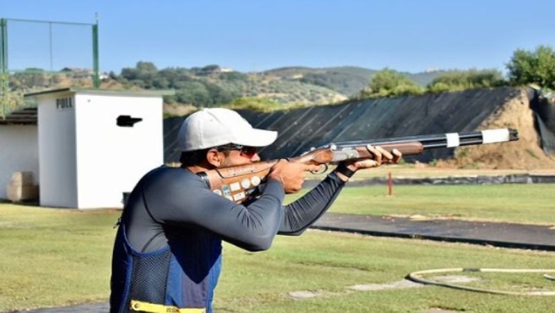 Anantjeet Singh Naruka finished 24th Place with 116 Points in qualification round in Shooting mens Skeet event at Paris 2024 Olympics rsk