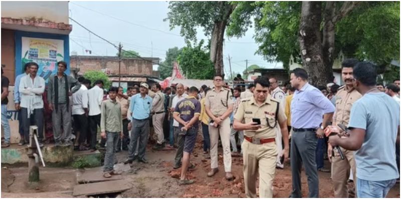 9 children killed in temple wall collapse due to heavy rain 