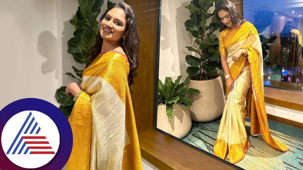 kannadati fame ranjani raghavan share new saree look fan comment put bindi on forehead mrq