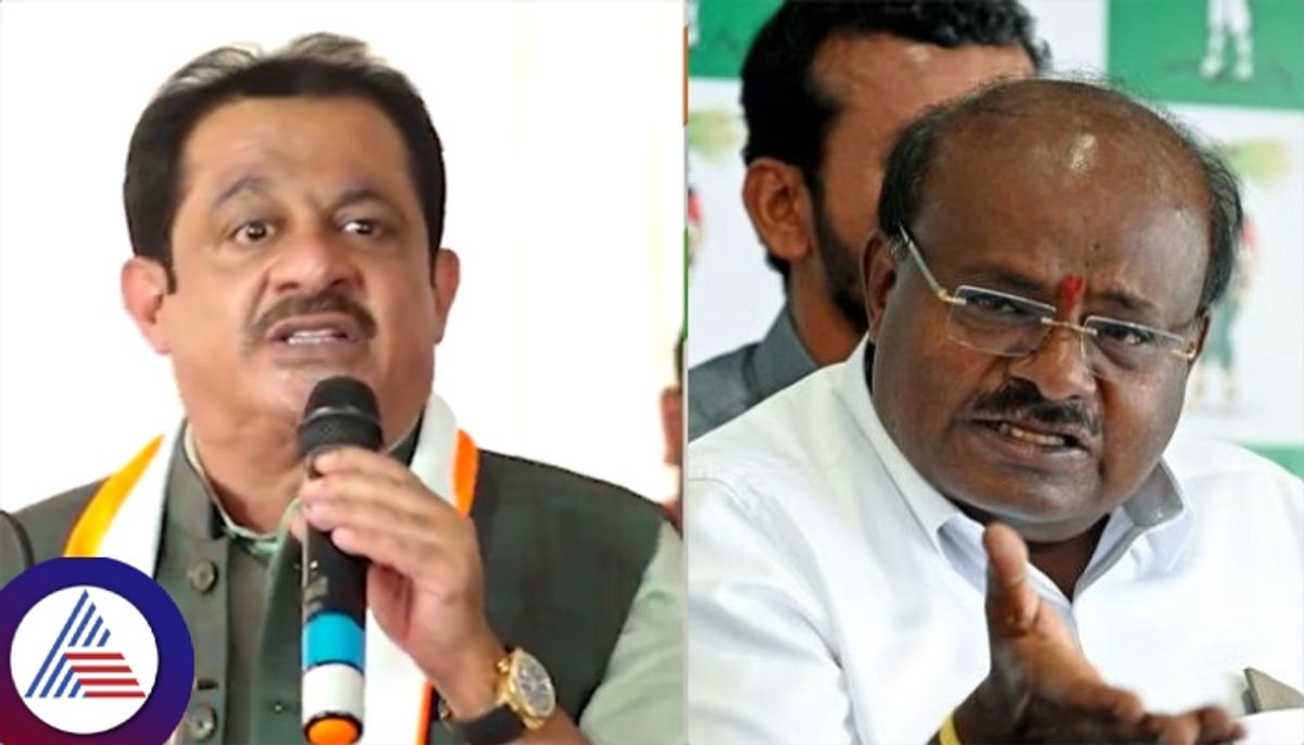 Minister Zameer Ahmed Khan said riots will happen due to HD Kumaraswamy statements sat