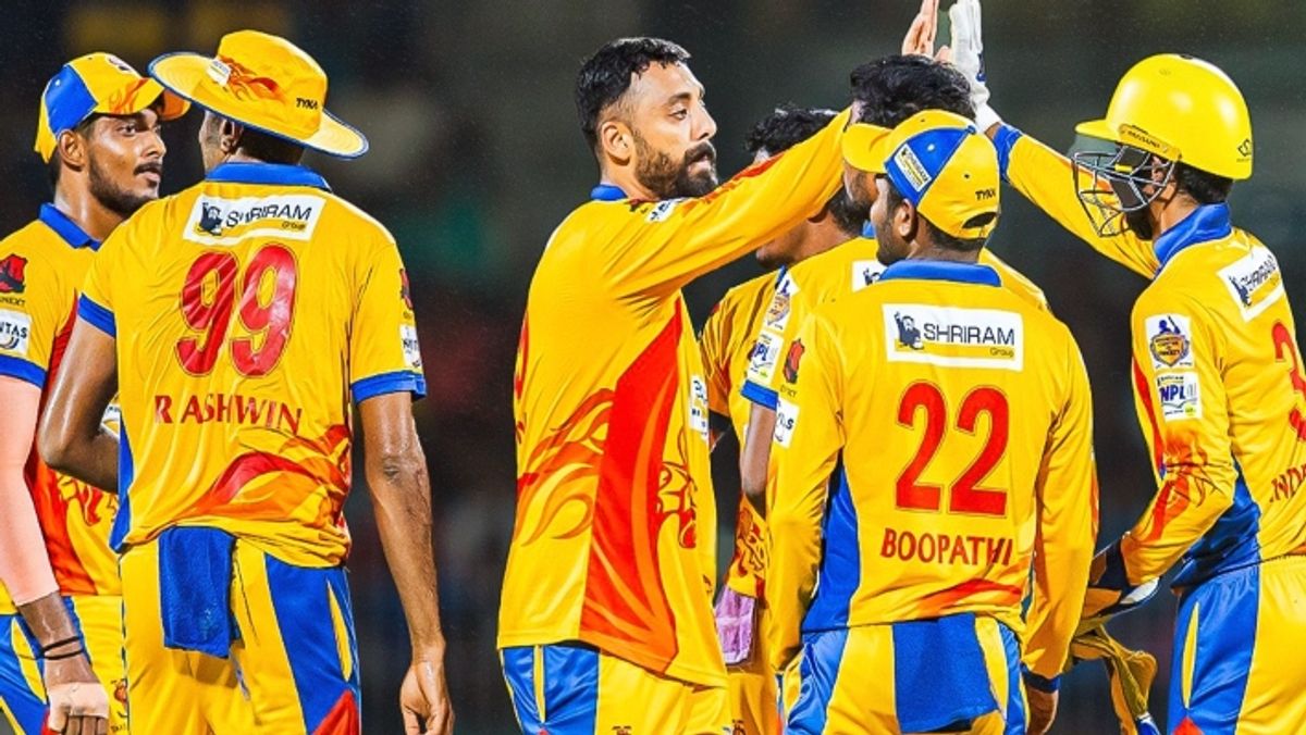 Lyca Kovai Kings Scored 129 Runs against Dindigul Dragons in TNPL 2024 Final at MA Chidambaram Stadium rsk