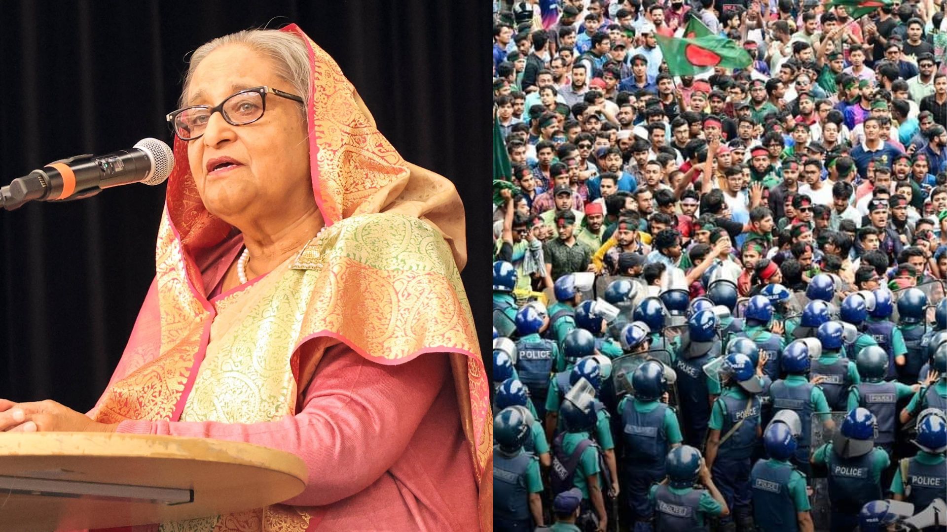 Bangladesh Violence: 300 Dead, PM Sheikh Hasina Evacuated to Safe Zone GVR