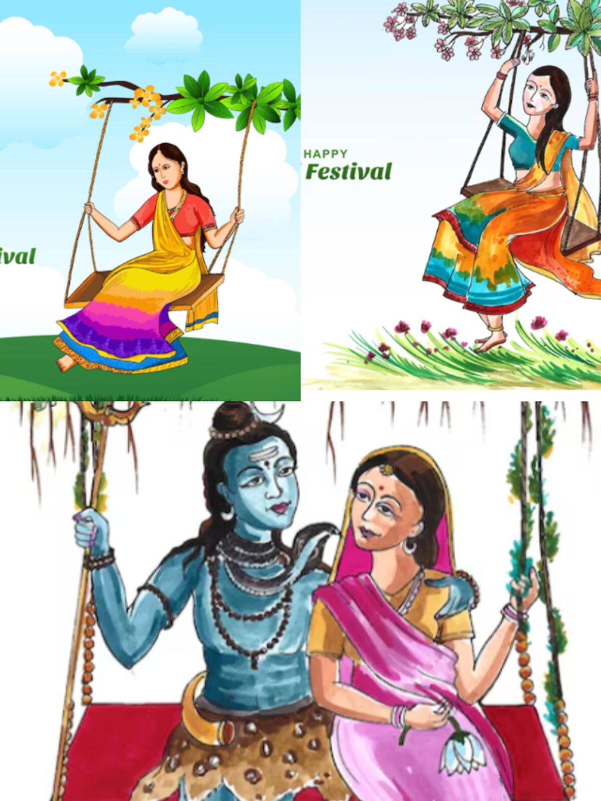 Happy Hartalika Teej 2024: Wishes, messages, greetings, images ATG