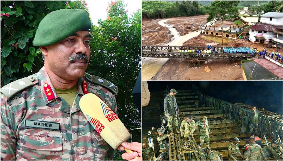 Meet Major General VT Mathew malayali army officer who led rescue operations in landslide-hit Wayanad anr