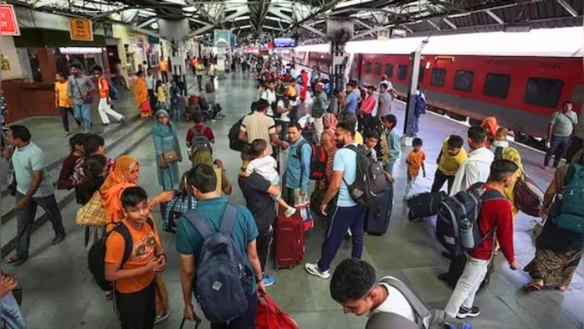 From this Indian Railways station you can get trains to every corner of the country mrq