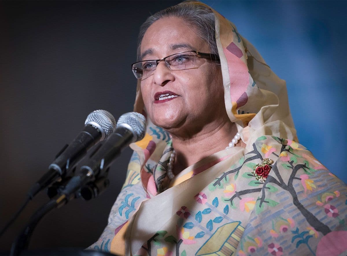 Bangladesh's prime minister has resigned GVR