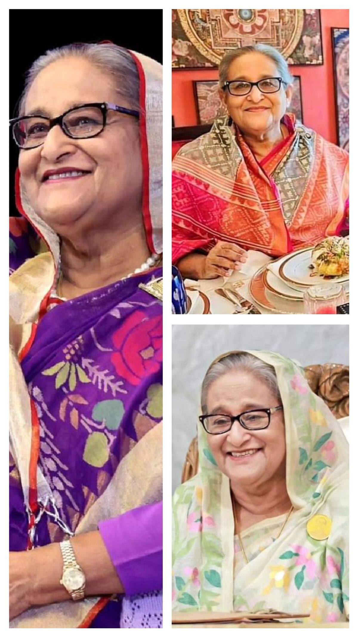 cotton silk saree collection styles of bangladesh pm sheikh Hasina jamdani