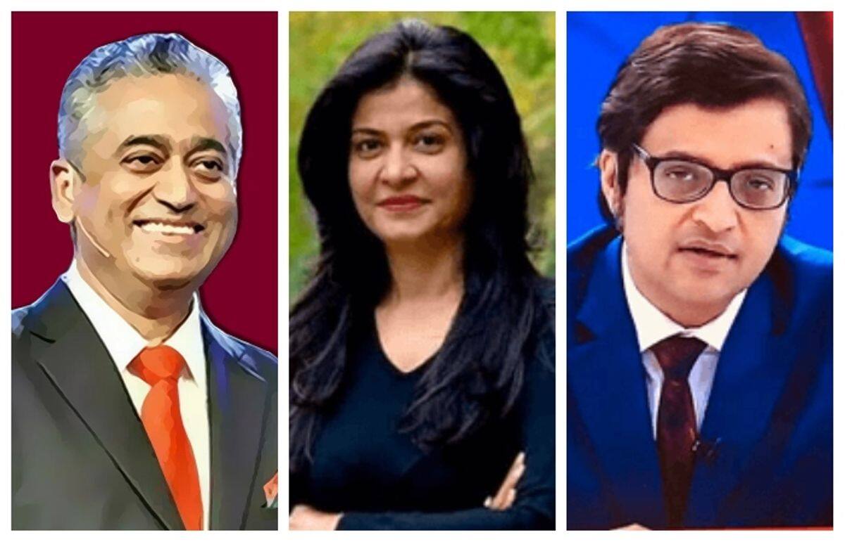 Famous Indian journalists and how much they are earning anjana om kashyap, Rajdeep Sardesai  Arnab Goswami gow