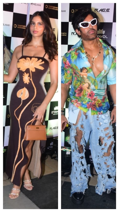 किसी ने पहनीं 45,000 की ड्रेस तो कोई दिखा फटी जींस में, Celebs के Look