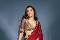 Shraddha Kapoor ajrakh saree and red saree suit colletion 