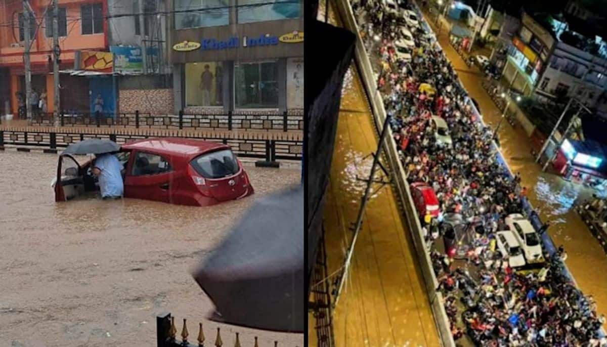 Guwahati flood alert: Heavy rains submerge roads and homes, normalcy hit hard (WATCH) AJR