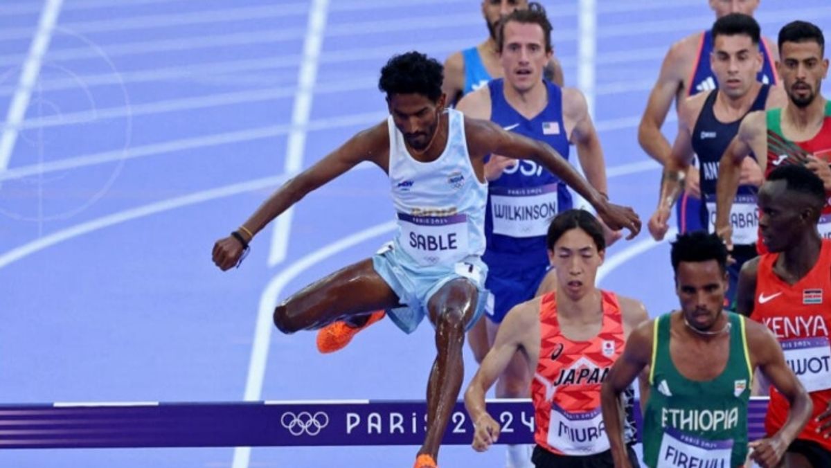 Avinash Sable finished with 5th with 8:15.43 Sec in Mens 3000m steeplechase Heat and becomes the 1st Indian to qualify for Final at Paris 2024 Olympics rsk