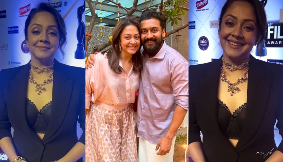 actor jyothika got criticism and trolled for filmfare award ceremony outfit 