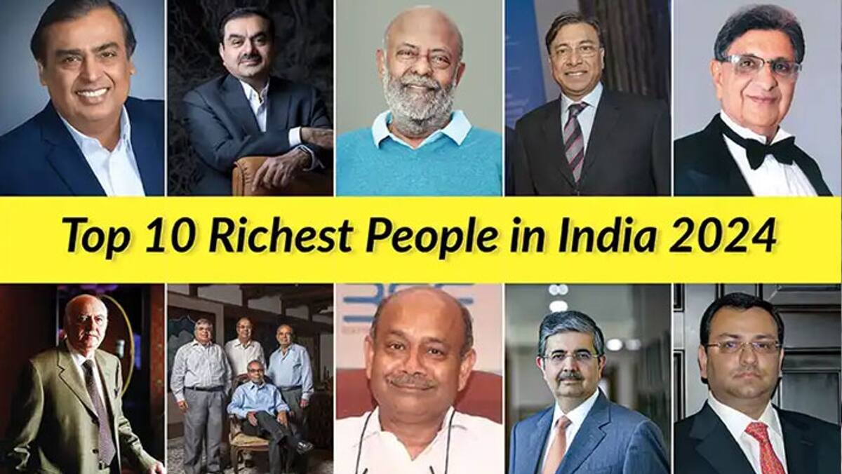 Forbes released These are the top 10 richest people in India! dee