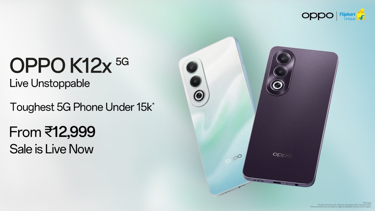 OPPO K12x 5G Daily Use Phone Built To Last And Loaded With Premium Features Starting From INR 12999 san