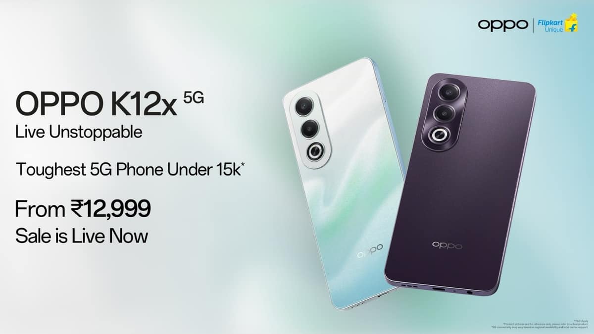 OPPO K12x 5G Daily-Use Premium smartphones Loaded With AI Features Starting From INR 12999 sgb