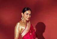 rakul preet hariyali teej 2024 saree collection