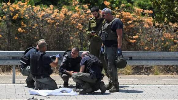 hezbollah launches drones at israel 
