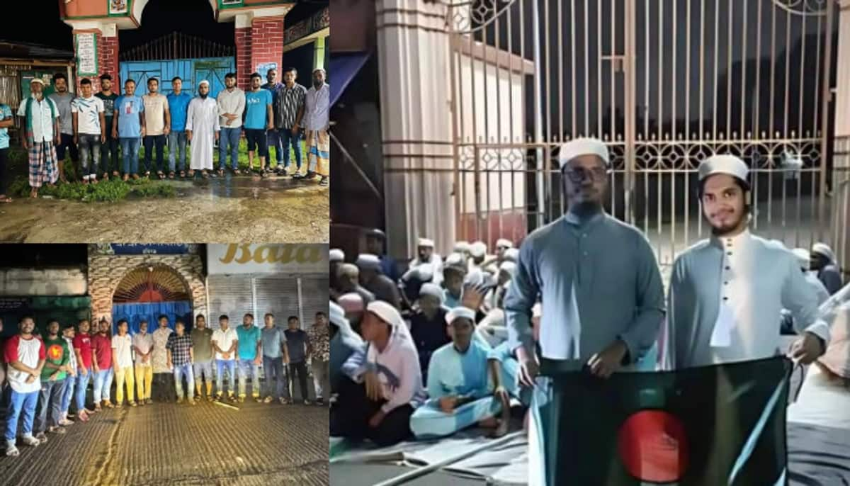 Call from mosque  Muslim youths guard Hindu temples uncertainty continues in Bangladesh