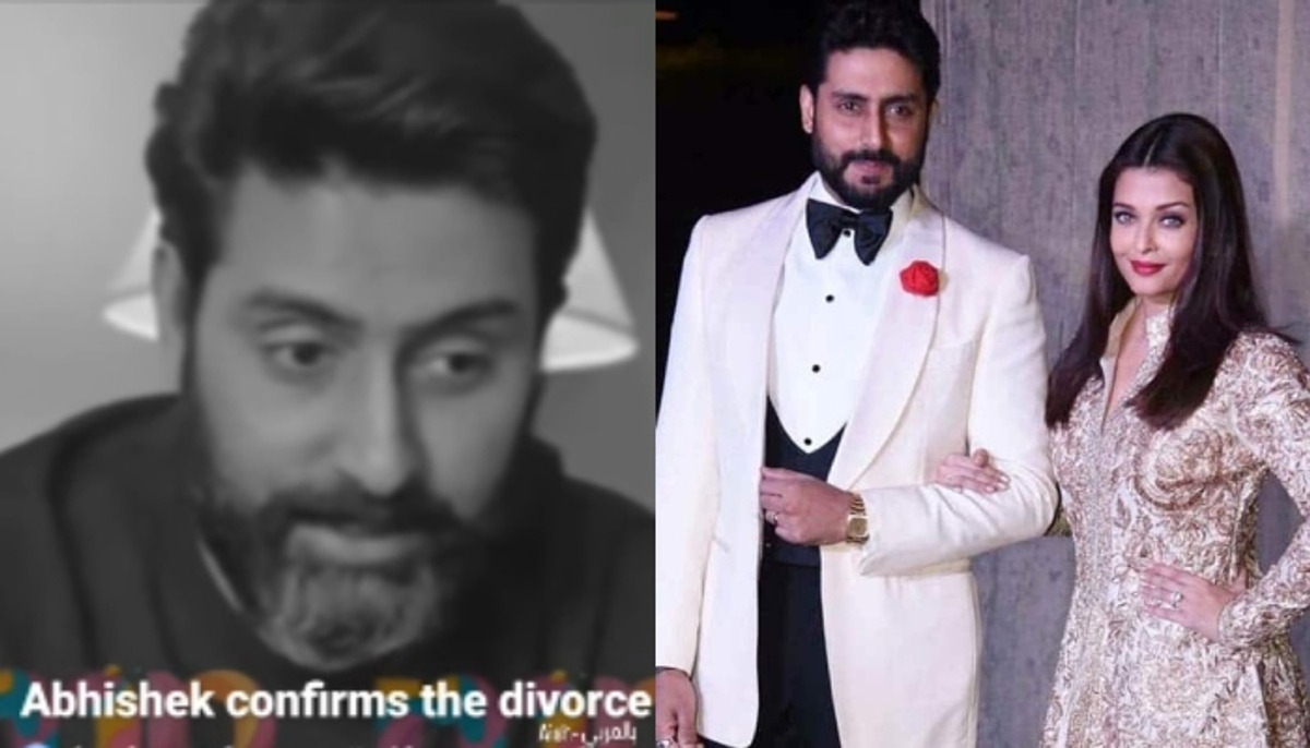 FACT CHECK! Abhishek Bachchan, Aishwarya Rai's FAKE video announcing divorce becomes hot topic once again RBA