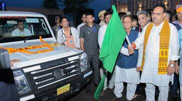 Narsi Kularia and Jagdish Kularia facilitate the transfer of Nokha Primary Healthcare Centre to the Rajasthan Government