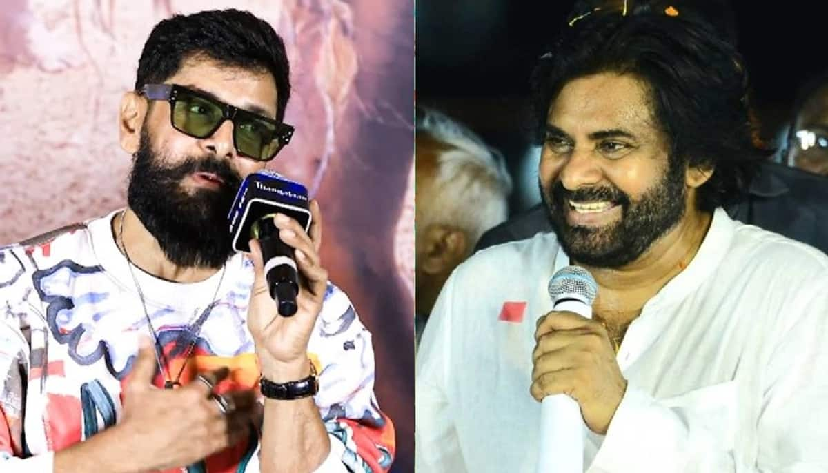 Chiyaan vikram crazy comments about deputy cm Power Star Pawan Kalyan JmS