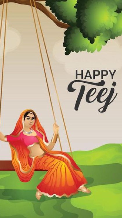 Hariyali Teej 2024:  सावन की बहार संग अपनों को भेजें हरियाली तीज संदेश
