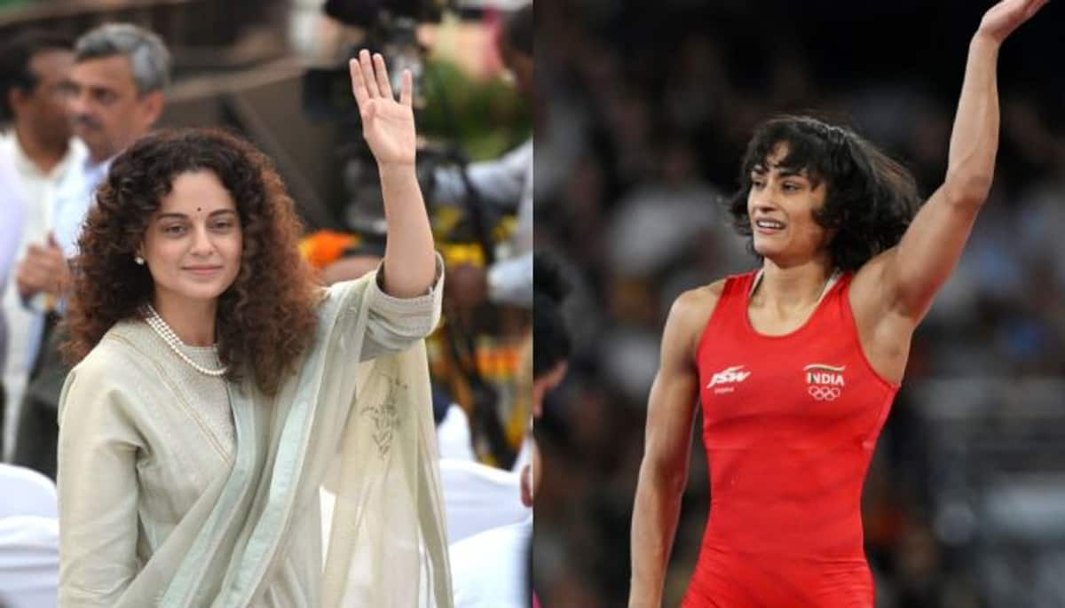 Kangana Ranaut responds to Vinesh Phogat after historic Olympic win