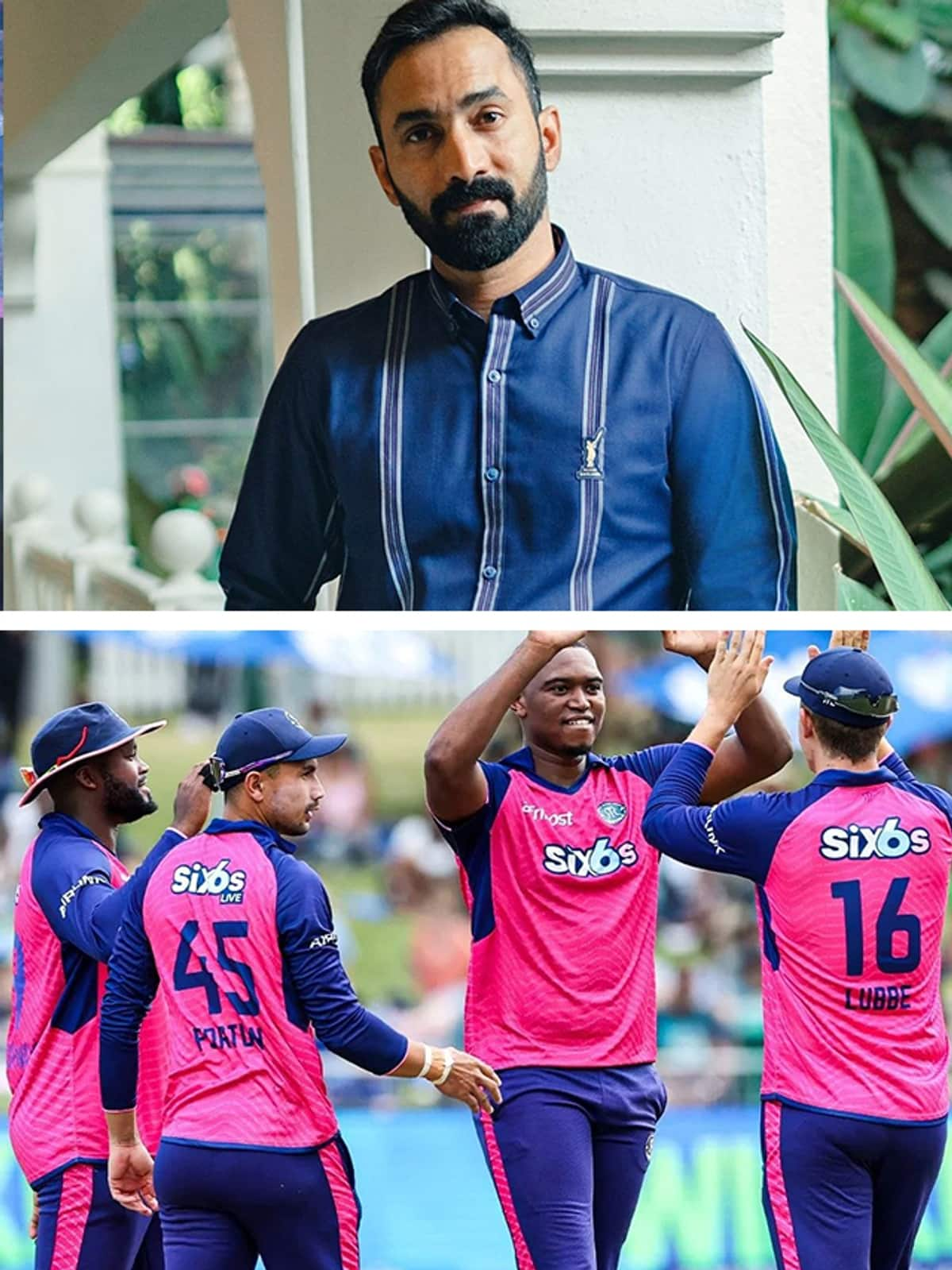 SA20.. Dinesh karthik joins paarl royals