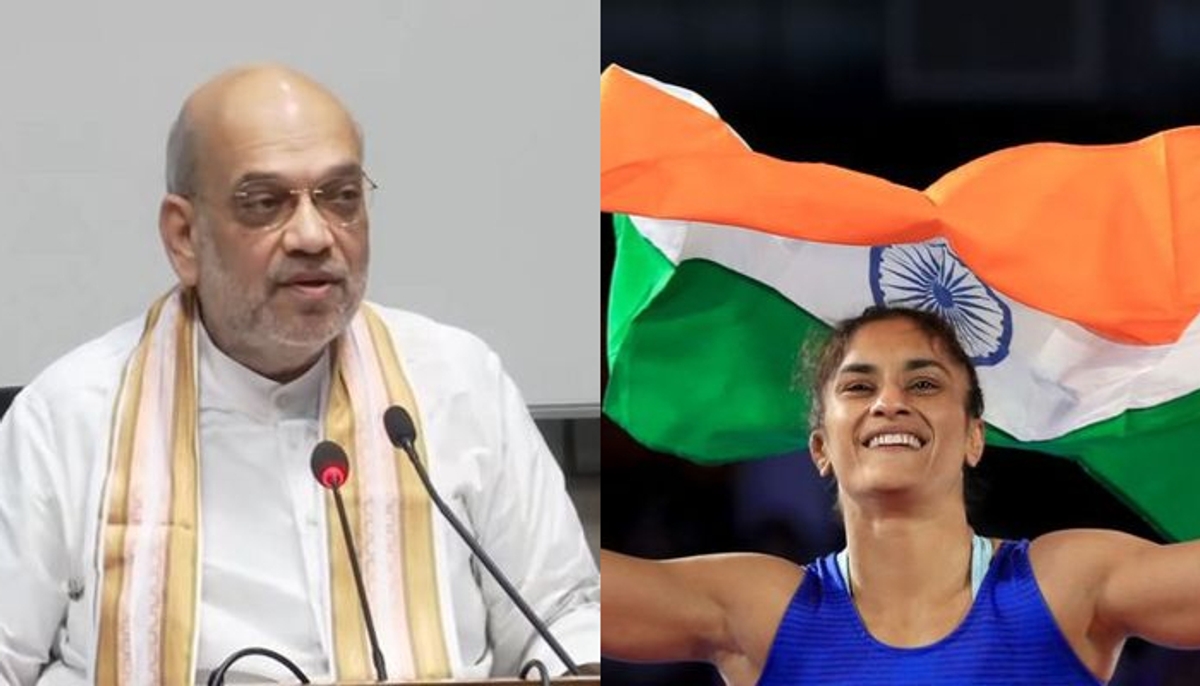 cental home minister amit shah responds to Vinesh Phogat's disqualification in Paris Olympics 2024