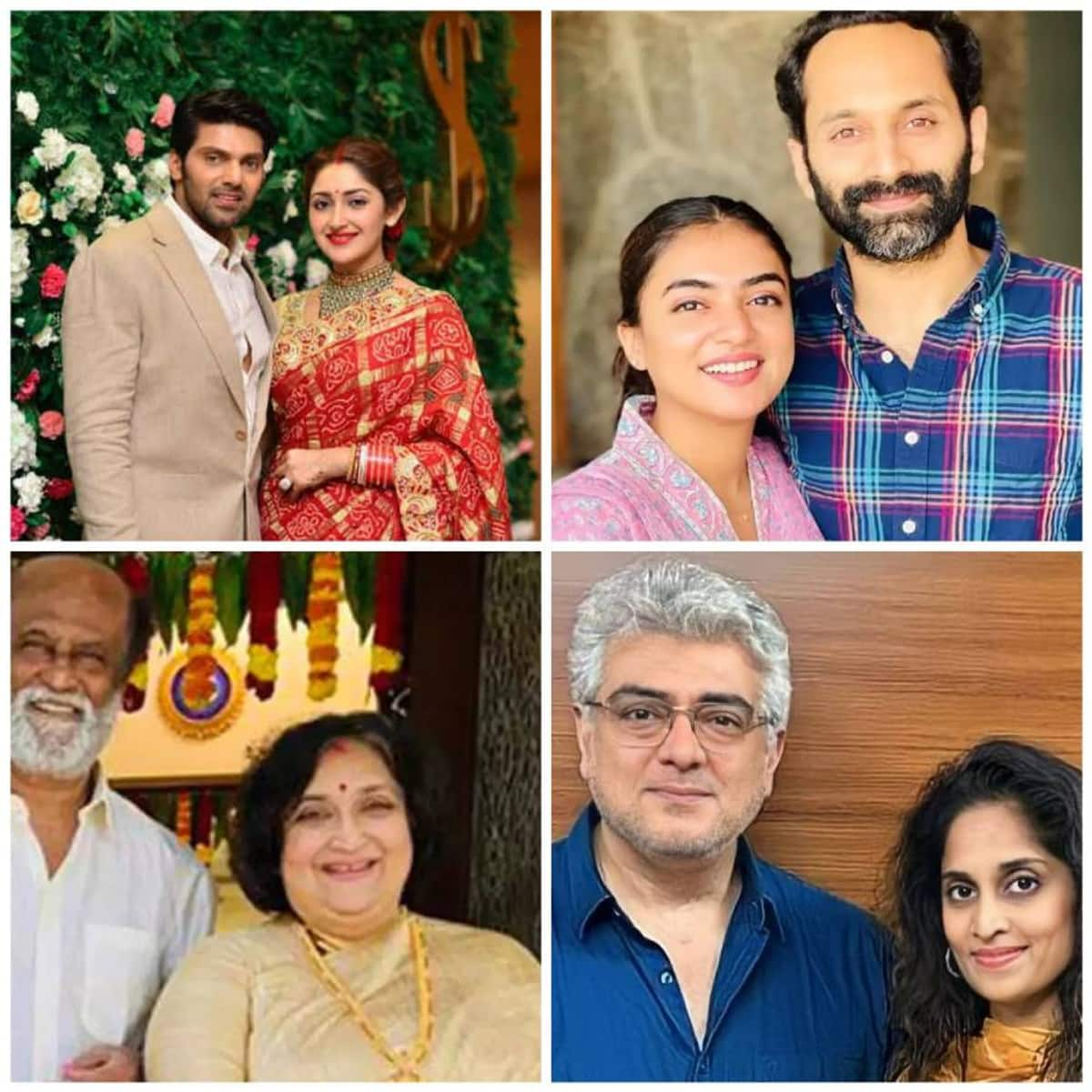 From Rajinikanth - Latha to Fahadh Faasil- Nazriya.. celebrity couples with significant age gap Rya