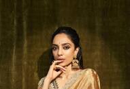 Actress Shobhita Dhulipala light weight saree look for raksha bandhan 2024