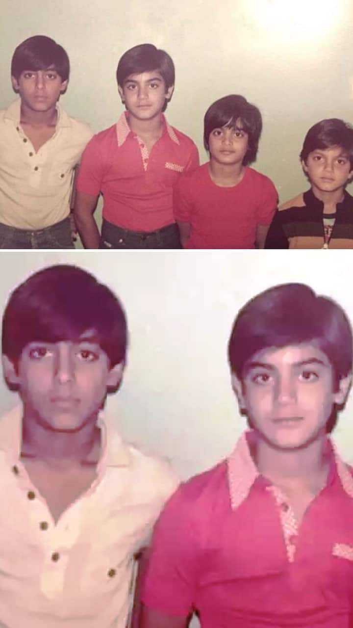 Salman Khan childhood photo with siblings Arbaaz  Alvira Sohail goes viral vcs 