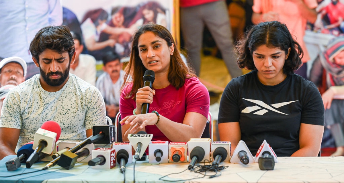 Bajrang Punia and Sakshi Malik responds to Vinesh Phogat's retirement